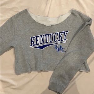 Vintage Kentucky long sleeve crop